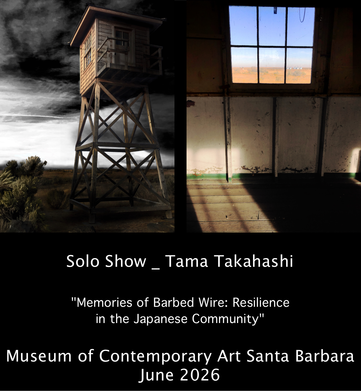 Solo Art Show at the Museum of Contemporary Art Santa Barbara by Tama Takahashi 10/24/26